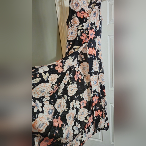 ROXY floral dress size large - Picture 4 of 8